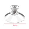 5/10Pcs Suction Cup Hooks with Screw Nut 40 Mm Clear Sucker Pads Strong Adhesive Suction Holder for Car Glass Bathroom Wall Door