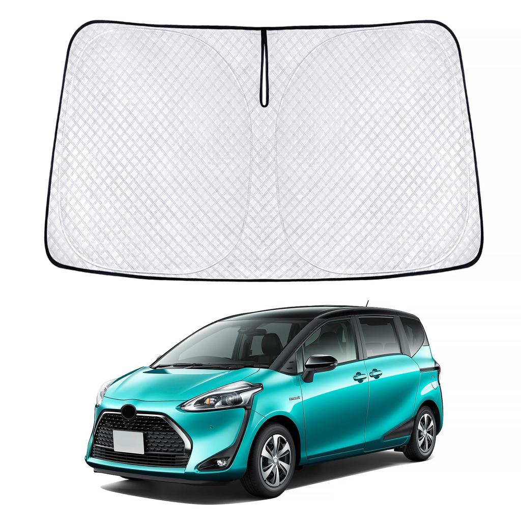 New Sienta 170 Series SIENTA Windshield Car Shade UV Car Privacy Custom Part Sunshade, NSP17#G/NCP175G/NHP170G Model, Vehicle-Specific Sunshade,