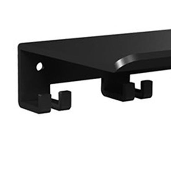 Yousheng Подвесной органайзер полка для хранения домашнего спортзала Металлическая стойка Настенный держатель для фитнес-инвентаря с крючками T-образные адаптеры для эспандеров