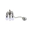 Gold/silver Miniature Vintage Chandelier 1:12 Scale Ceiling Lamp Model  Doll House Accessories