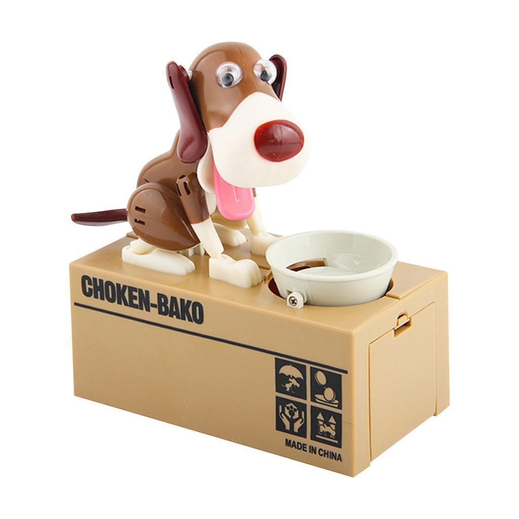 Automated Dog Steal Coin Bank Bank Money Saving Box Gift Cute