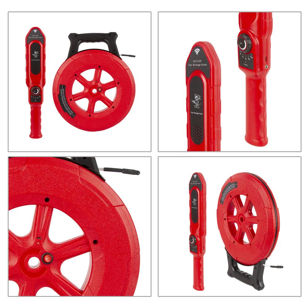 Диагностический инструмент для диагностики засоров труб, сканер, сантехник, инструмент для обнаружения засоров трубопроводов