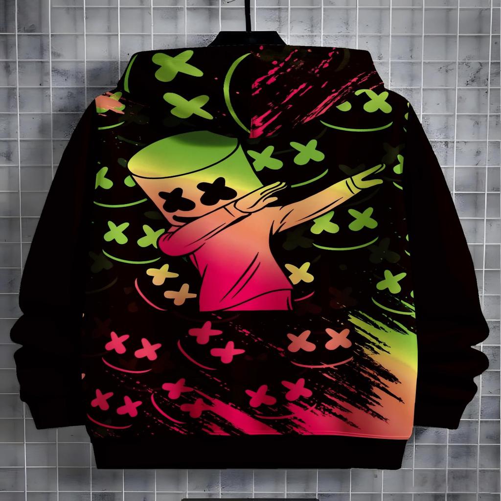 2026 Детские толстовки с 3D-принтом Новые мужские и женские толстовки Повседневные нейтральные толстовки Детская верхняя одежда