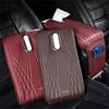Car Armrest Cushion With Pocket Tissue Storage Bag Center Console Armrest Box Mat For Citroen C3 C4 C6 C8 Berlingo C5 C-ELYSEE ams236