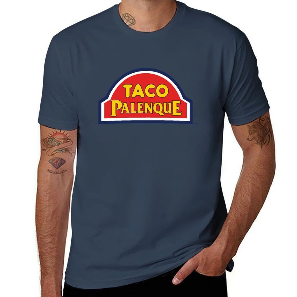 Taco Palenque Mexican Grill TShirt Basic Daily Outfit Short Sleeve Tee