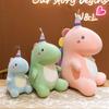 Candy Dinosaur Plush Toy Cute Unicorn Doll Soft Stuffed Animal Sleeping Pillow Cushion Christmas Gifts for Kids and Girls