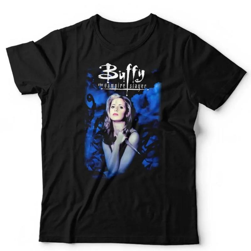 Buffy the Vampire Hunter T-shirt, Women's T-shirt, Summer New Unisex T-shirt, Everyday Cotton T-shirt