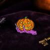 Halloween Cartoon Ghost Brooch, Spooky Pumpkin Tombstone Lapel Pin, Clothes Backpack Bag Decoration Accessories, Holiday Party Gift