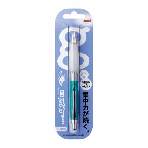 Механический карандаш Mitsubishi Pencil Uni Alpha Gel Slightly Hard 0.5 Chrome Green M5618GG1PC.6