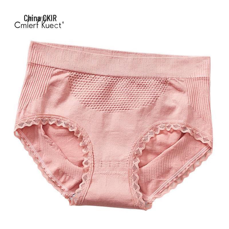 Cmierf Kuect Women's Honeycomb Lace Briefs (4-Pack)