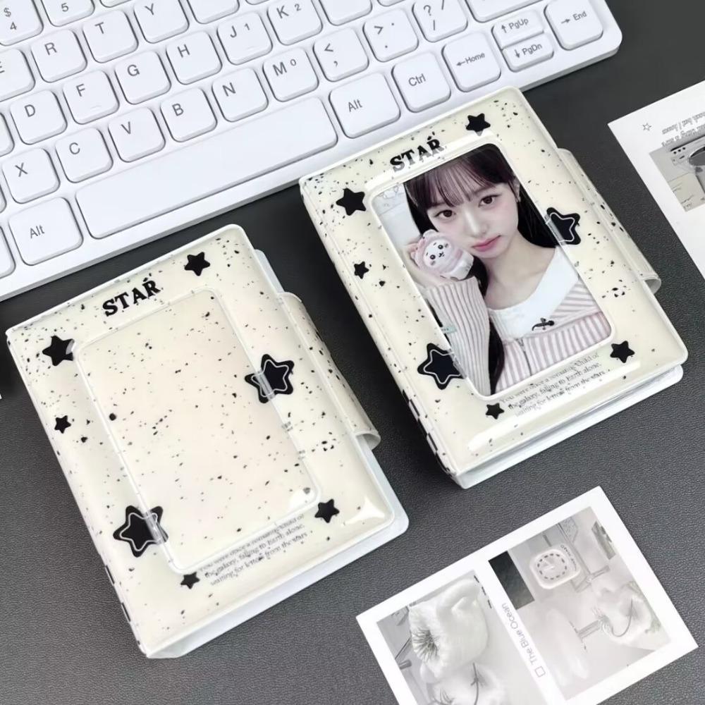 Love Bow Card Album PVC Idol Card Collect Book High Quality Postcard Book