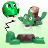 3D Printed Fun Turtle Coaster Press-Activated Eye Change Stress Relief Toy Non-Slip Cup Mat Gift for Kids Office Home