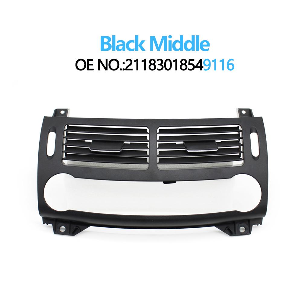 Front Dashboard Air Conditioning AC Vent Grille Panel Cover For Mercedes Benz E Class W211 2003-2008 E200 E230 E260 E2800 E350