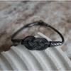 Браслет infinity knot серебро 999