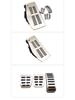 Non-Slip Pedal Set for Volkswagen POLO: Accelerator, Brake, and Rest Area Decor