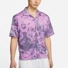 Air Jordan Flight Knit Print Loose Basketball Short Sleeve Shirt Men Tops Light-Purple CZ4736-591