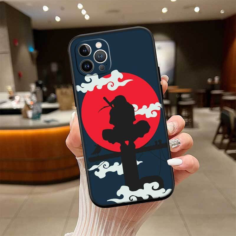 Naruto Itachi Sasuke Shockproof Phone Case for iPhone 6 6s 7 8 11 12 13 14 15 16 17 16E XS Pro Max XR X SE Air