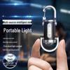 Портативный многофункциональный мини-фонарик Power Bank Брелок с ярким светом