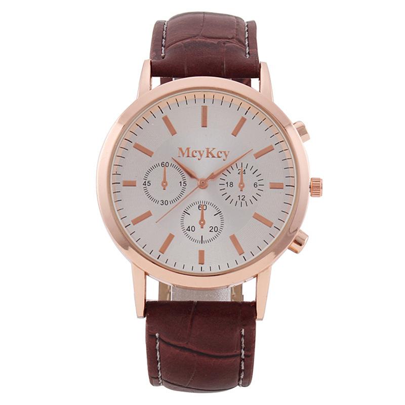 Экспорт спортивных мужских часов, мужских, с тремя глазами, циферблат, повседневные, поясные, кварцевые часы, обработка, настройка