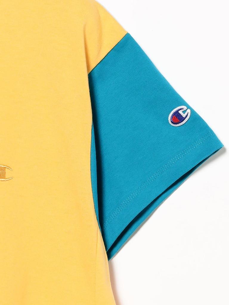 Beams Boy Dress [Special Order] Champion Short Sleeve A-Line Dress, Women's, Yellow, Size S