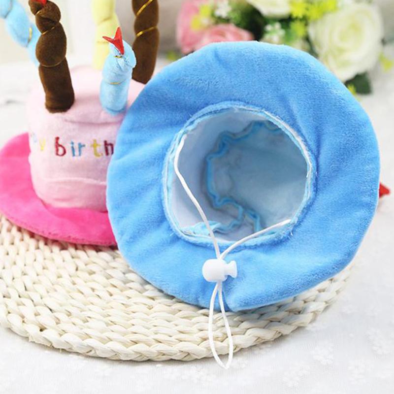 Dog Hat Pet Dog Cat Hat Birthday Cake Cap Pet Birthday Party Costume Accessories Cartoon Pet Dog Dress Up Hat Pet Supplies