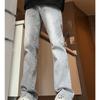 Straight-Leg Man Jeans Spring and Autumn Slight Pants Slim-Fit Slim Pants