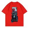 Summer Fashion Men's T-shirt Graphic Cool Style Street Anime Retro T-shirt Men's T-shirt Solo Plain Sung Jin-Woo Casual Pure Cot