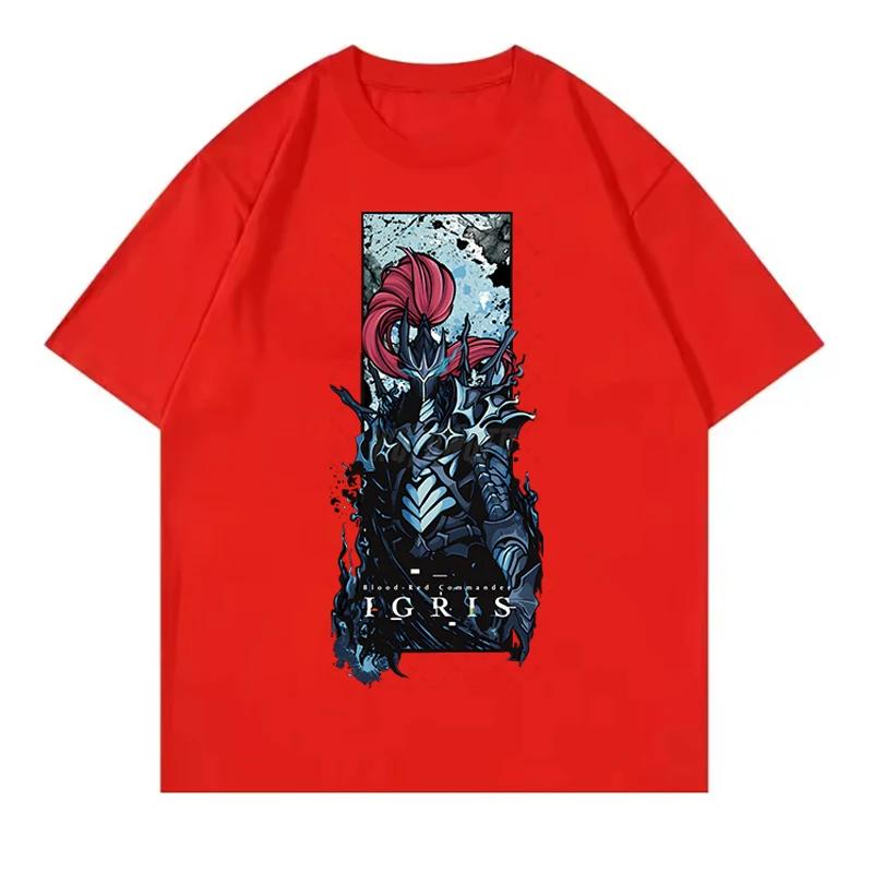 Summer Fashion Men's T-shirt Graphic Cool Style Street Anime Retro T-shirt Men's T-shirt Solo Plain Sung Jin-Woo Casual Pure Cot