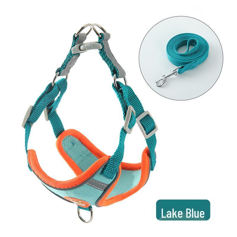 Reflective Anti-Escape Harness and Leash for Small To Medium Dogs & Cats
