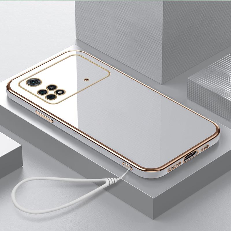 Роскошный чехол для телефона из ТПУ с ремешком Xiaomi Poco F4 GT F5 M4 M5 X4 X5 Pro 12T 13T Pro Redmi Note 10 11 12 Pro 10C 12C, мягкие чехлы, силиконовый чехол