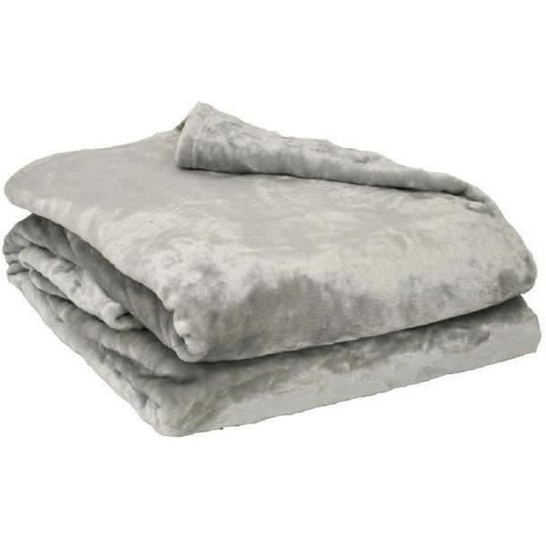 Microflannel Blanket 180x220 Cm Pearl