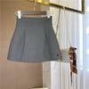 Women's Autumn High-Waist A-line Slimming Skirt Shorts