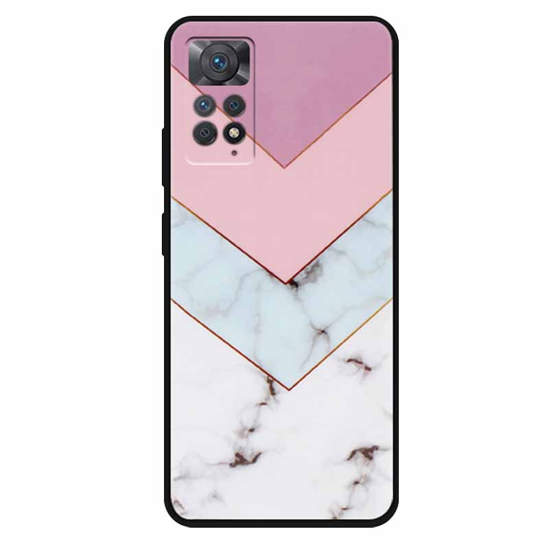 Чехол For Xiaomi Redmi Note 11 Pro 5G Чехол Крутой Космос Мягкий Силикон ТПУ Чехлы Для Xiaomi Redmi Note 11Pro 5G Волк Защитный Корпус