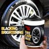 Advanced Tire Shine Wax with UV Protection & Hydrophobic Coating -Prevents Cracking, Anti-Corrosion for All Weather Conditions