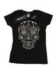 Womens/Ladies Coco Skull Mono Pattern Cotton T-Shirt