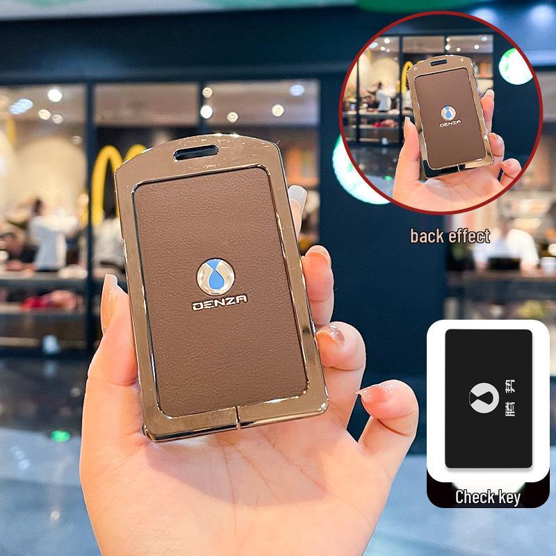 BYD D9 Key Case: NFC Card Holder, High-Grade Protective Shell for Remote, Unisex 