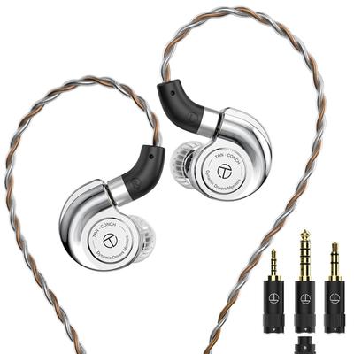TRN Наушники-мониторы Conch In-Ear, Алмазно-углеродная диафрагма DLC, Динамический драйвер, Проводные