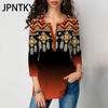 JPNTKY Women's Fashion Autumn Winter Long Sleeve V-Neck Casual Dresses