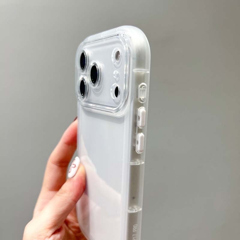Прозрачный силиконовый TPU чехол для телефона для IPhone 17 Air 16 15 14 13 12 Pro Max Мягкий воздушный бампер Амортизирующий бампер Funda