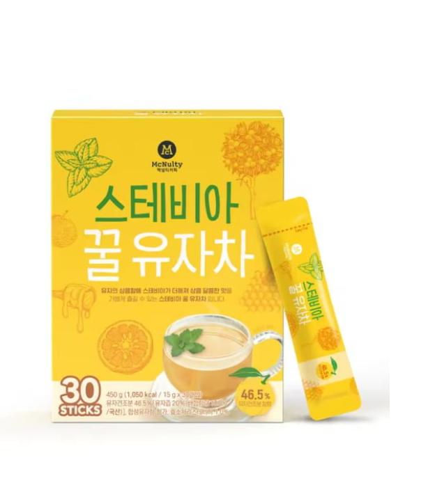 McNulty Coffee Stevia Honey Citron Tea 30 Sticks