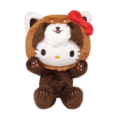 Sanrio Banzai Series Plush Kitty Lesser Panda Hello Kitty (Lesser Panda)