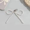 Phone Charm Unique Bowknot Bowknot Keychain Vibrant Beaded Pendant for Cellphone