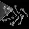 12 Pcs Valance Clips for Blinds, 2.5 Inch Blind Hidden Valance Clips Replacement for Horizontal Window Blinds Valance