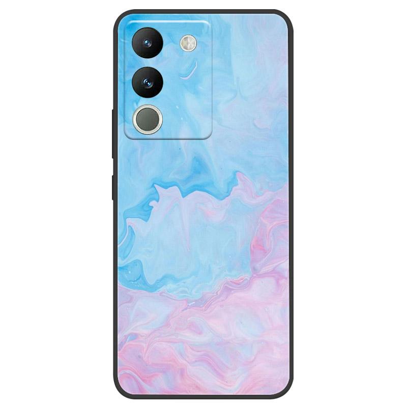 Чехол для VIVO V29E V2317 Защитный чехол для камеры Для телефона VIVO Y200 5G Мягкий силиконовый TPU Задняя крышка V2307 Ударопрочный Fundas
