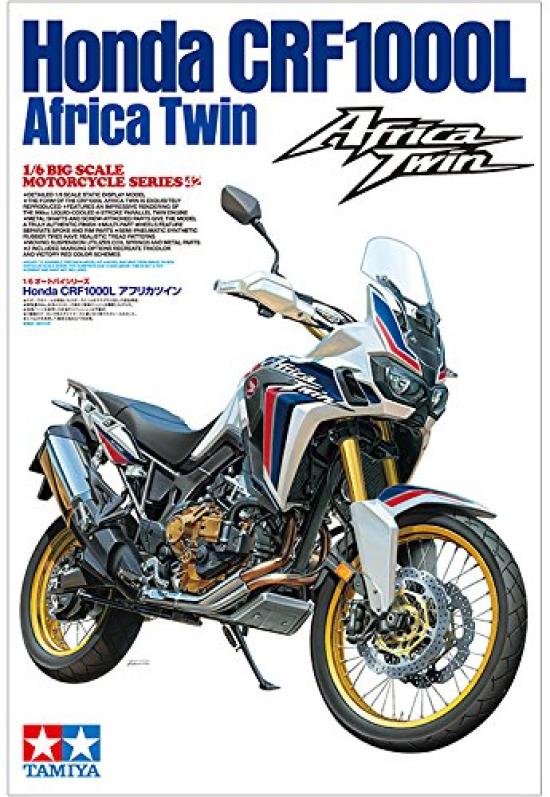 Tamiya Motorcycle Series Honda CRF1000L Africa Twin Plastic Model 16042 1/6 No.42