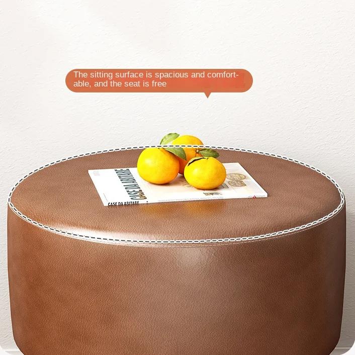Nordic Makeup Design Stool Bench Light Luxury Dresser Sofa Low Stool Doorway Shoes Stool Makeup Chair Bedroom Living Room