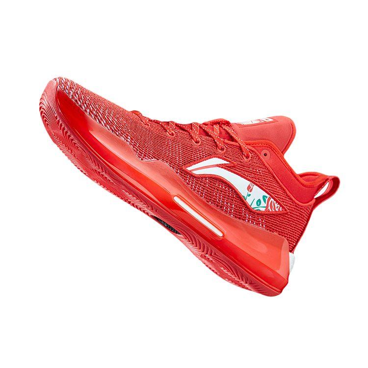 Баскетбольные кроссовки Li Ning YuShuai 13 Мужские Средние Огненно-красные ABAQ013-3