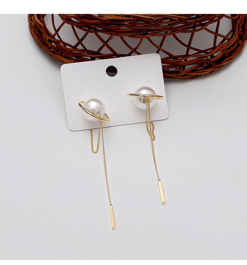 Серебряные женские серьги с жемчугом и темпераментом, простые, гипоаллергенные, длинные