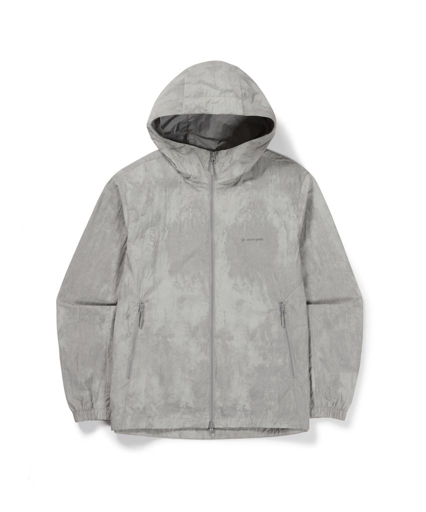 SNOWPEAK APPAREL Printed Windbreaker (S26Fmtwb34) Ash Gray