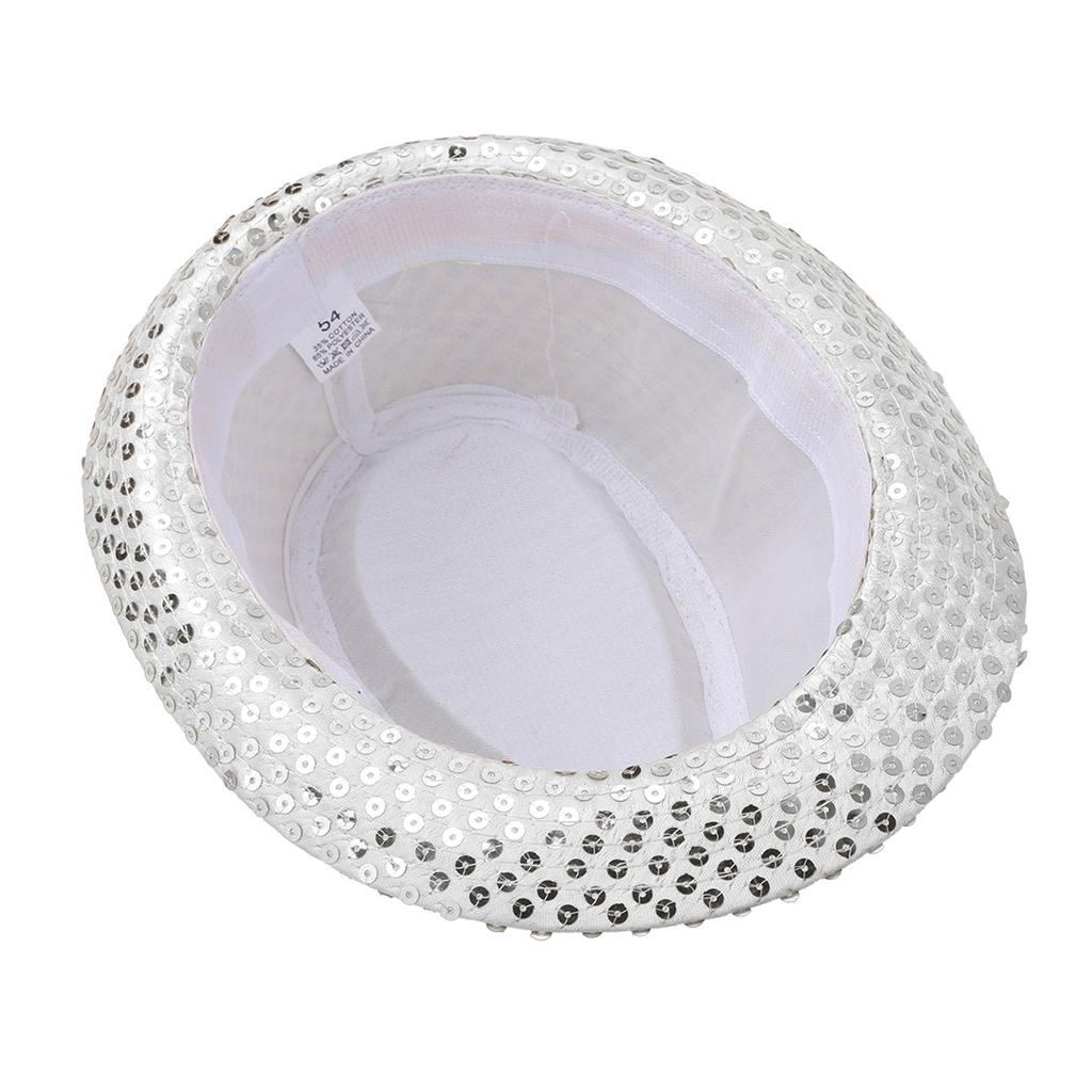 Детский блестящий жилет с блестками для мальчиков и шляпа для джазового танца, сценический костюм